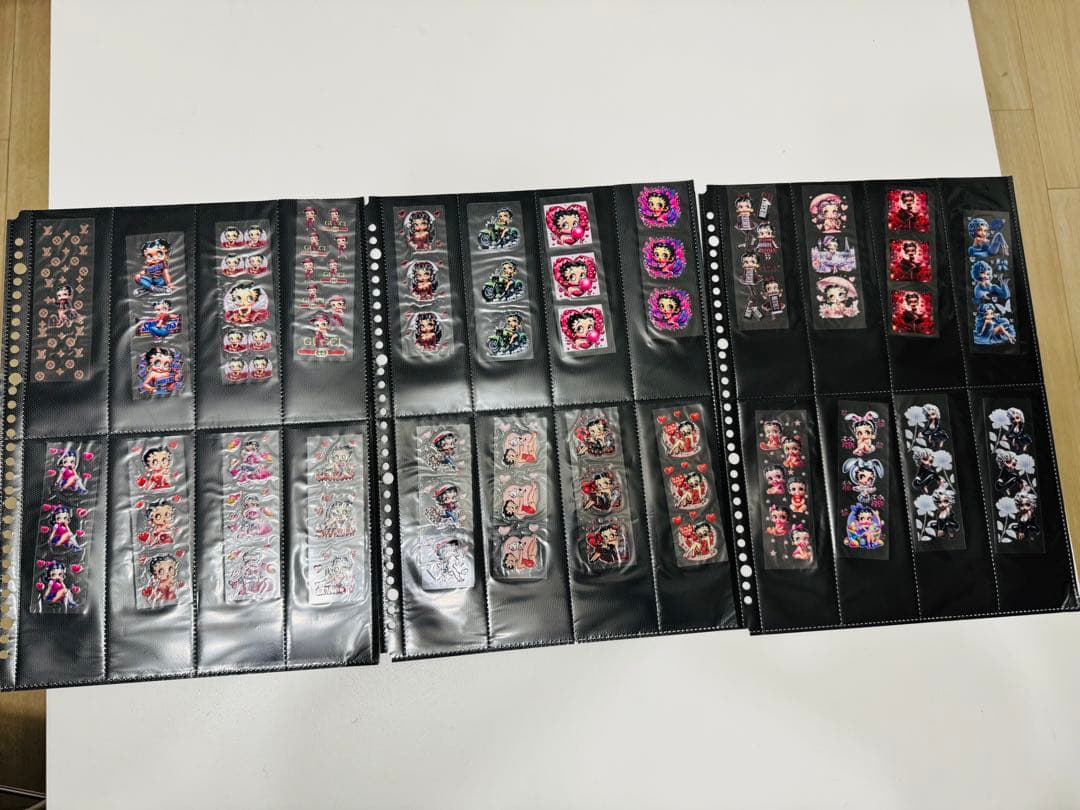 ベティ　転写シール　大量セット　ペンラ　ハーフ　カプラ　約700枚