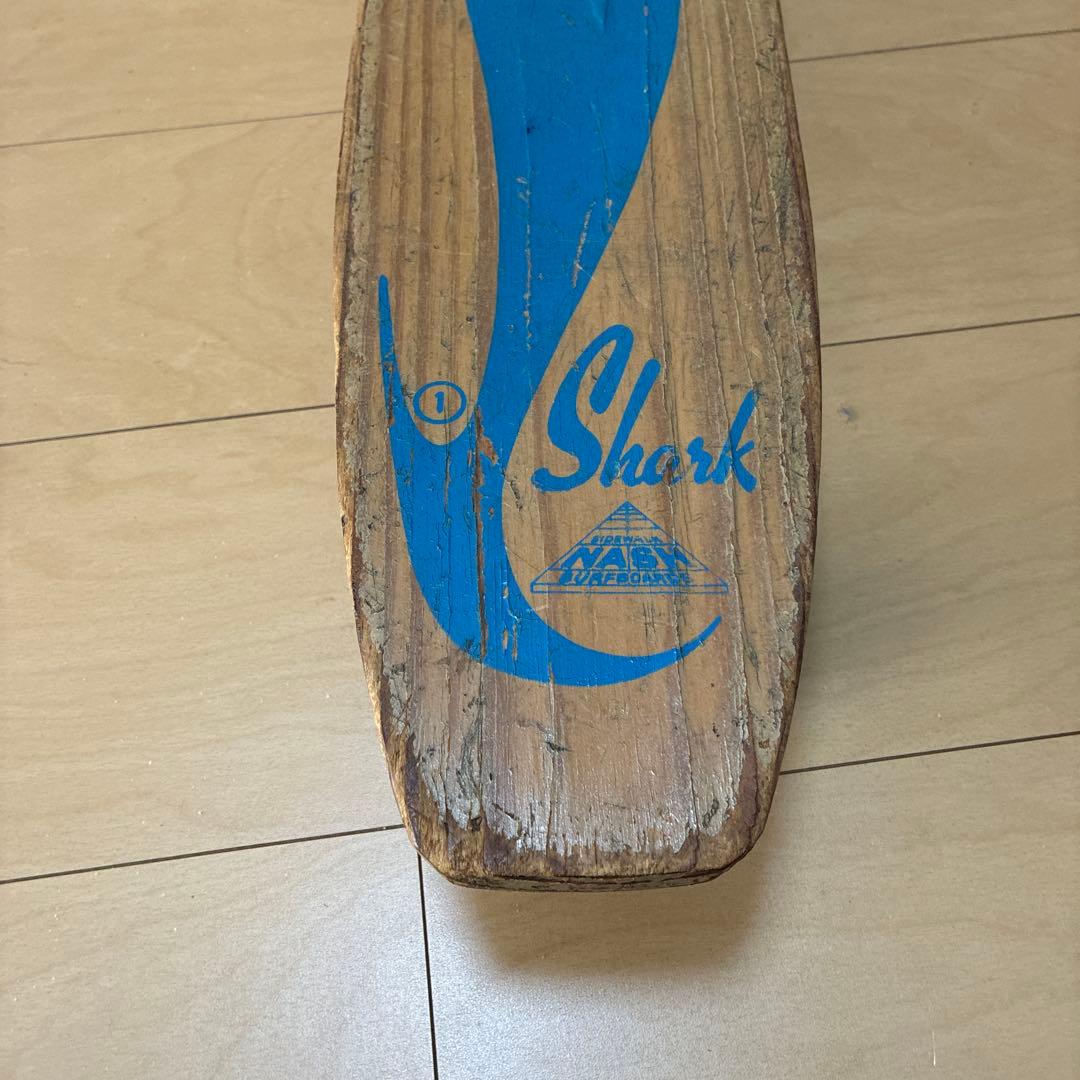 ビンテージ NASH ナッシュ スケートボード 鉄ウィール Shark スケボー