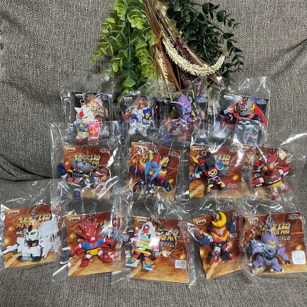 スーパーロボット大戦　熱血コレクション　1&2 キーホルダー　13種