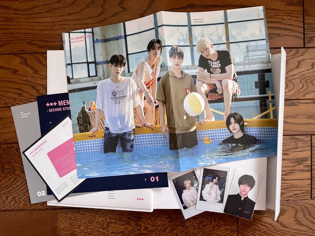 TXT メモリーズ SECOND STORY 2冊セット ボムギュ トレカ付き