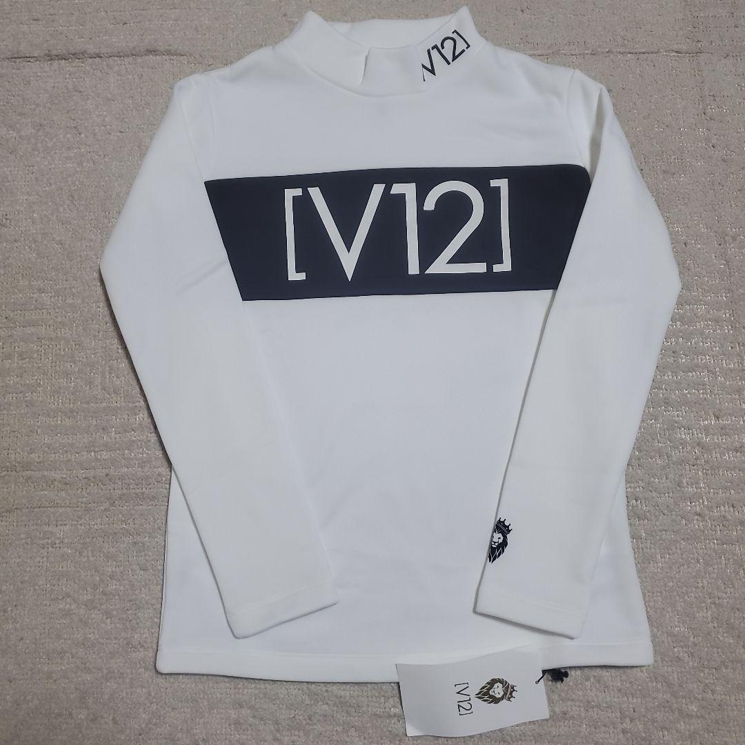【新品タグ付】V12 ヴィトゥエルヴ レディース長袖　モックネックシャツ　裏起毛