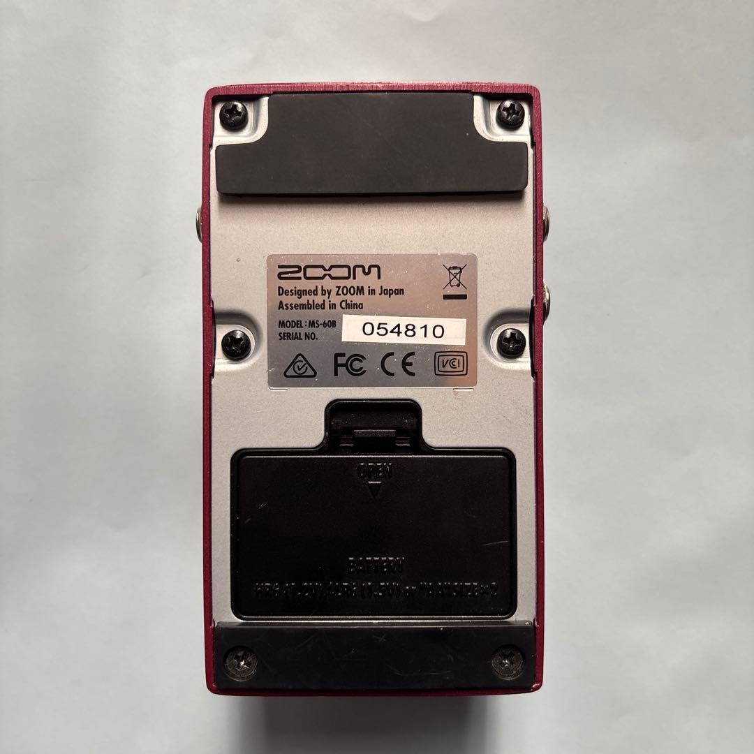 ベース用マルチエフェクター zoom MS-60B