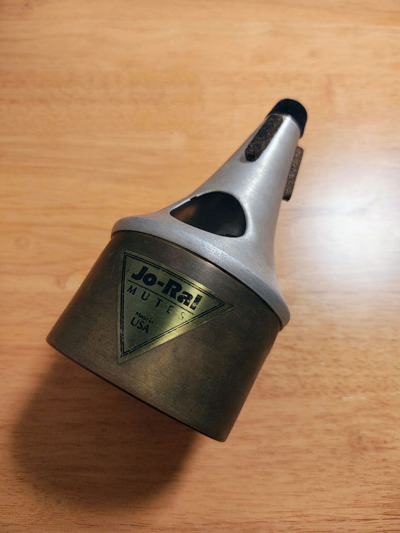 Jo-Ral トランペット用バケットミュート ブラスボトム
