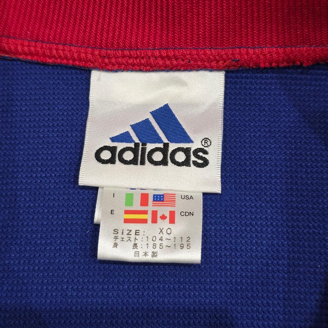 日本代表　ジャージ　上下セット　XO　 アディダス　adidas　青　サッカー