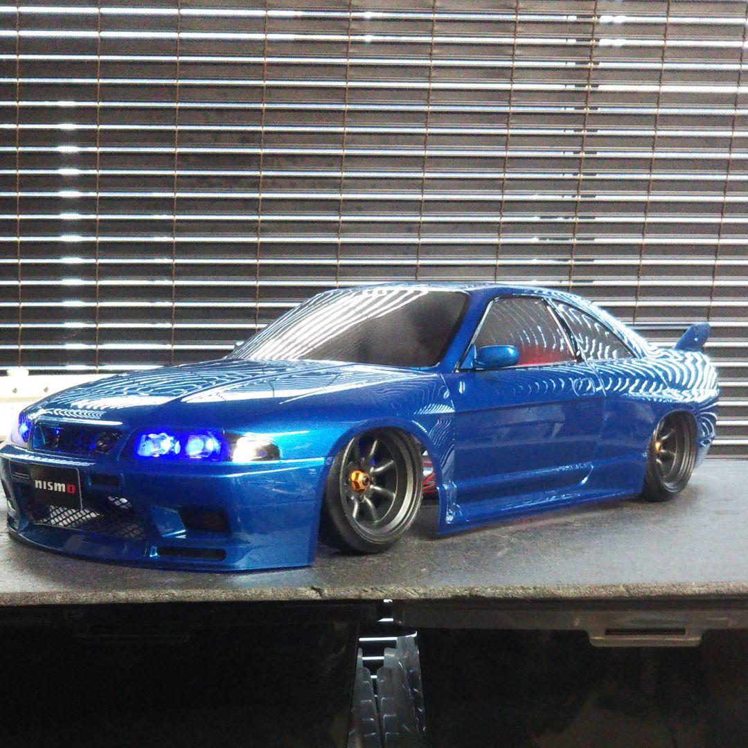 確認用 タミヤ製 1/10 skyline R33 ボディー