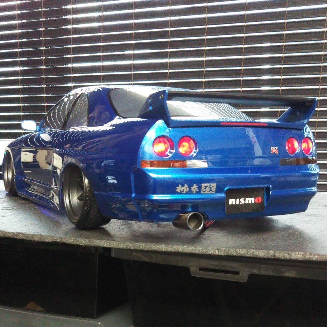 確認用 タミヤ製 1/10 skyline R33 ボディー
