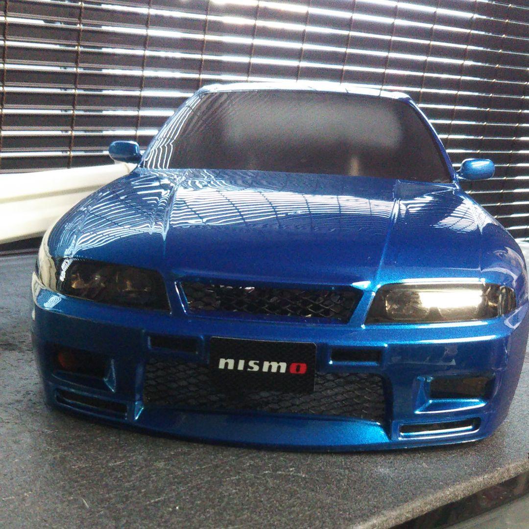 確認用 タミヤ製 1/10 skyline R33 ボディー