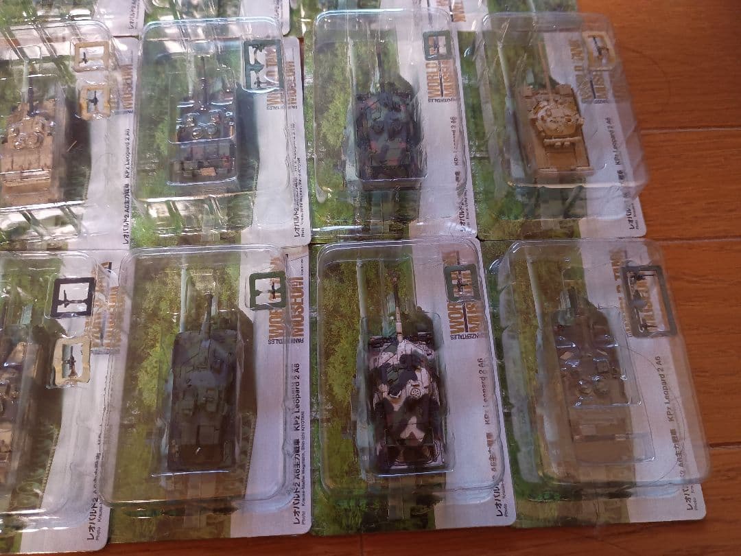 1ワールドタンクミュージアム　レオパルド2　18機　セット売りのみ　まとめ売り