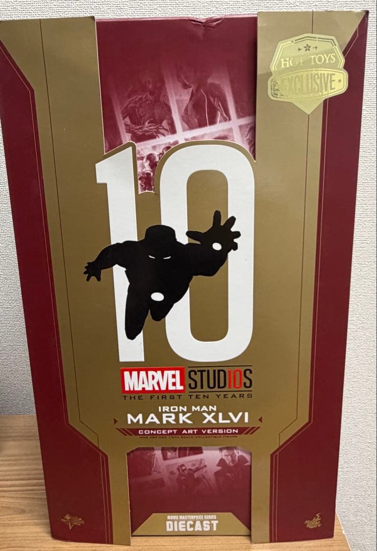 剛*様 ホットトイズ 1/6 マーベル・スタジオ10周年 アイアンマーク46 コ