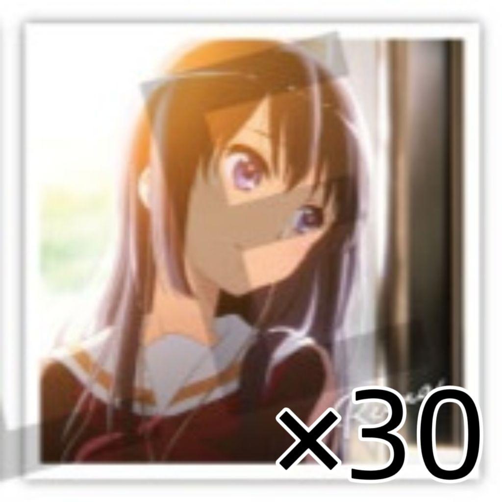 響け！ユーフォニアム　ポートレートカードセット 高坂麗奈 30点