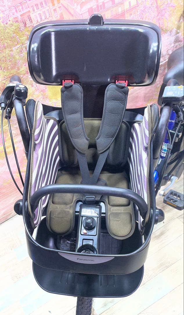 ZK3363 [大容量13.2Ah]電動自転車パナソニック 子供乗せ 20インチ