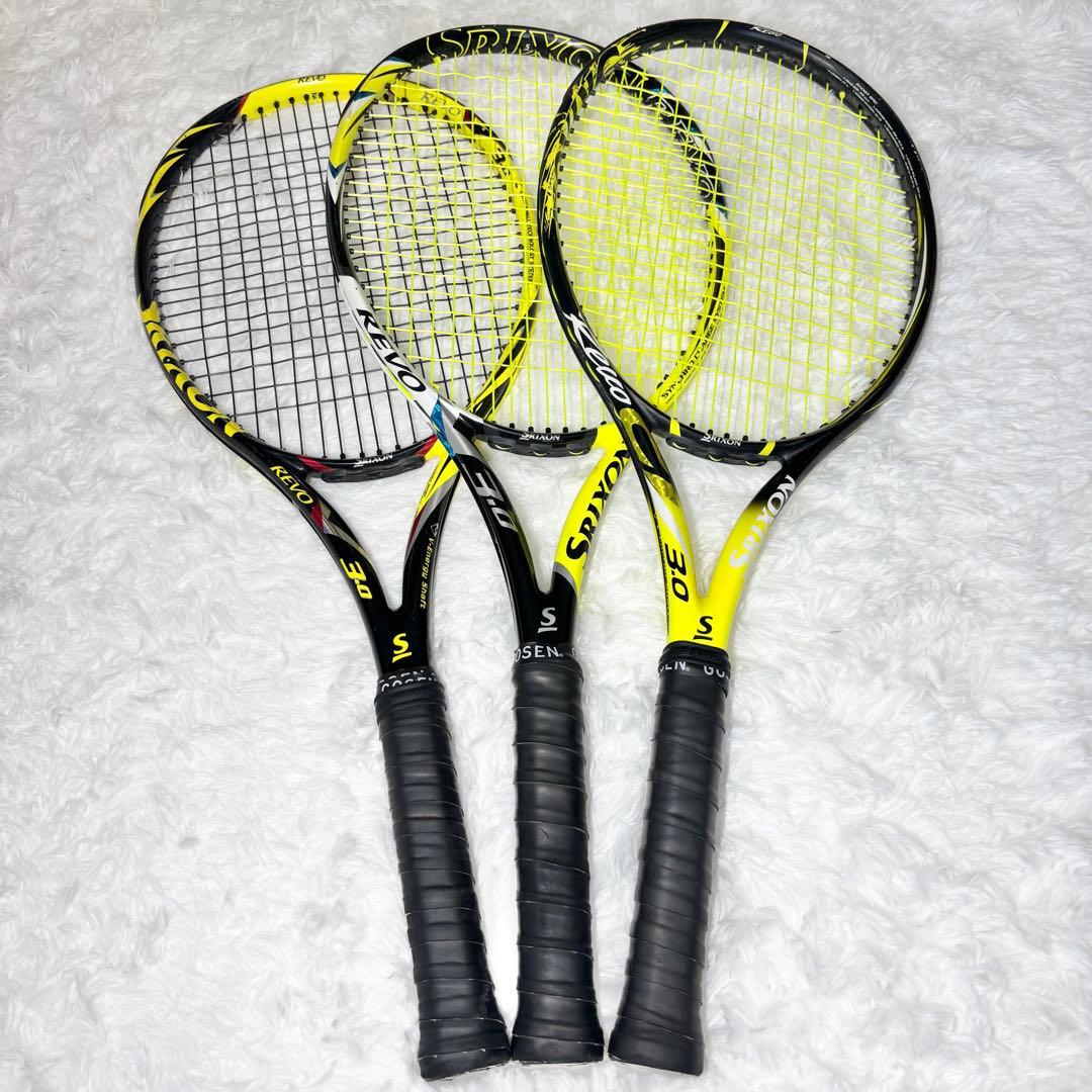 【SRIXON】スリクソン Revo 3.0 硬式テニスラケット　3点セット