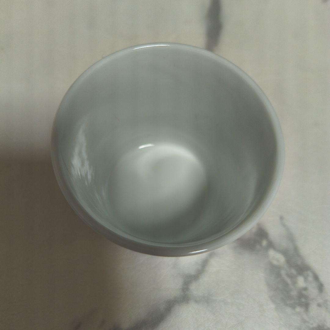 人間国宝十三代柿右衛門　柿文　柿の樹の陶器製ぐい呑