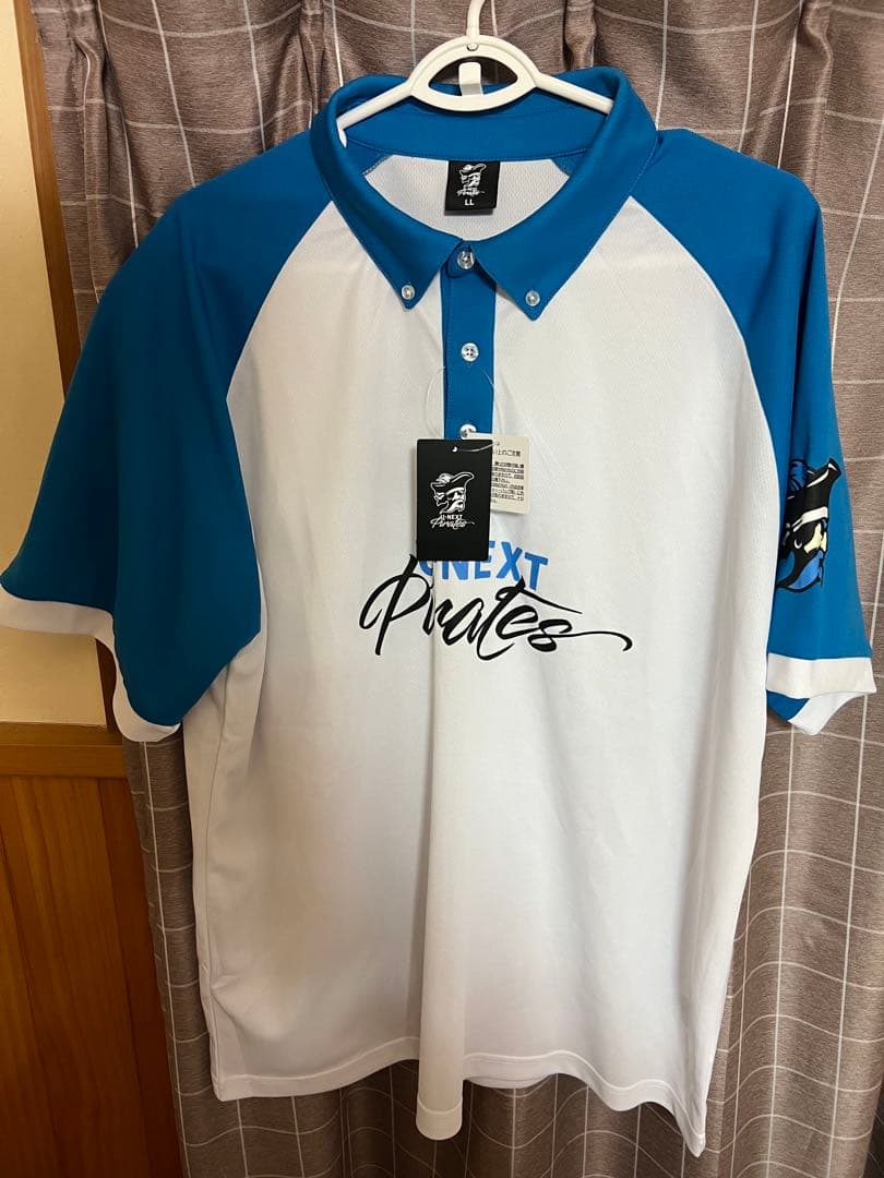 Mリーグ U-NEXTパイレーツ ポロシャツ LL 2点セット(別売り可)