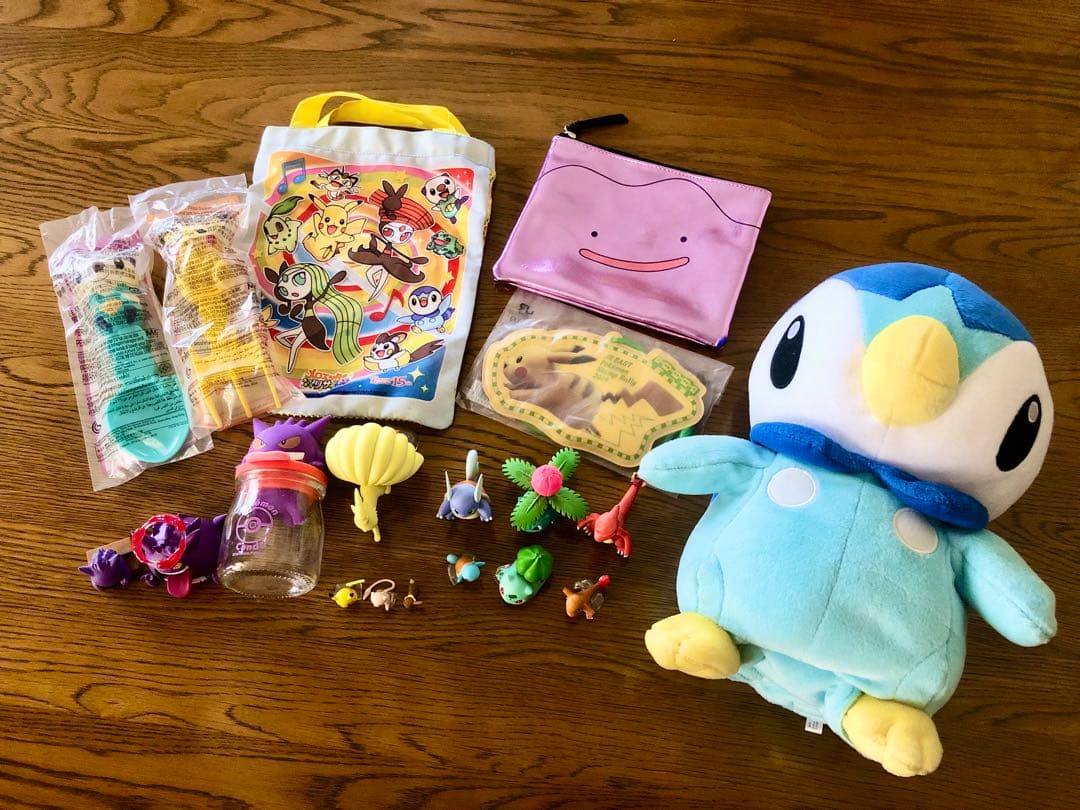 おしゃべりぬいぐるみ　ポッチャマ　ポケモン　スケール　ワールド　ゲンガー　19点