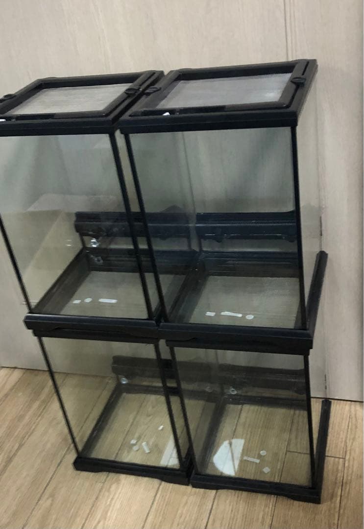 【4個セット】 GEX グラステラリウム ナノ 水槽 テラリウム NANO