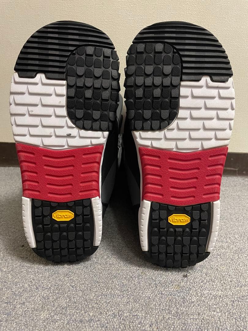 DC JUDGE 2023 スノーボードブーツ グレー/レッド