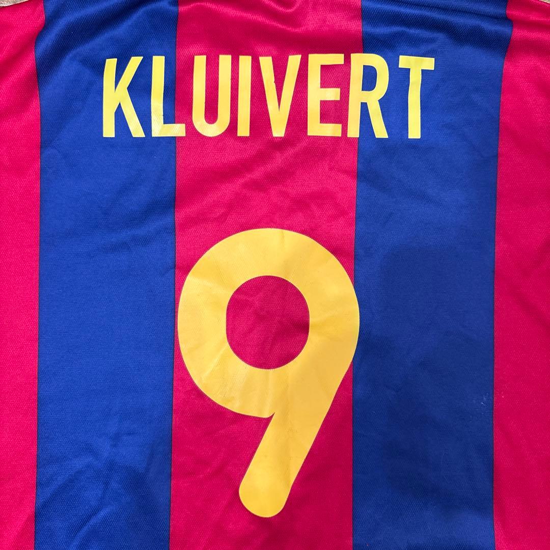 【美品】バルセロナ クライファート ユニフォーム 98-99 ナイキ M