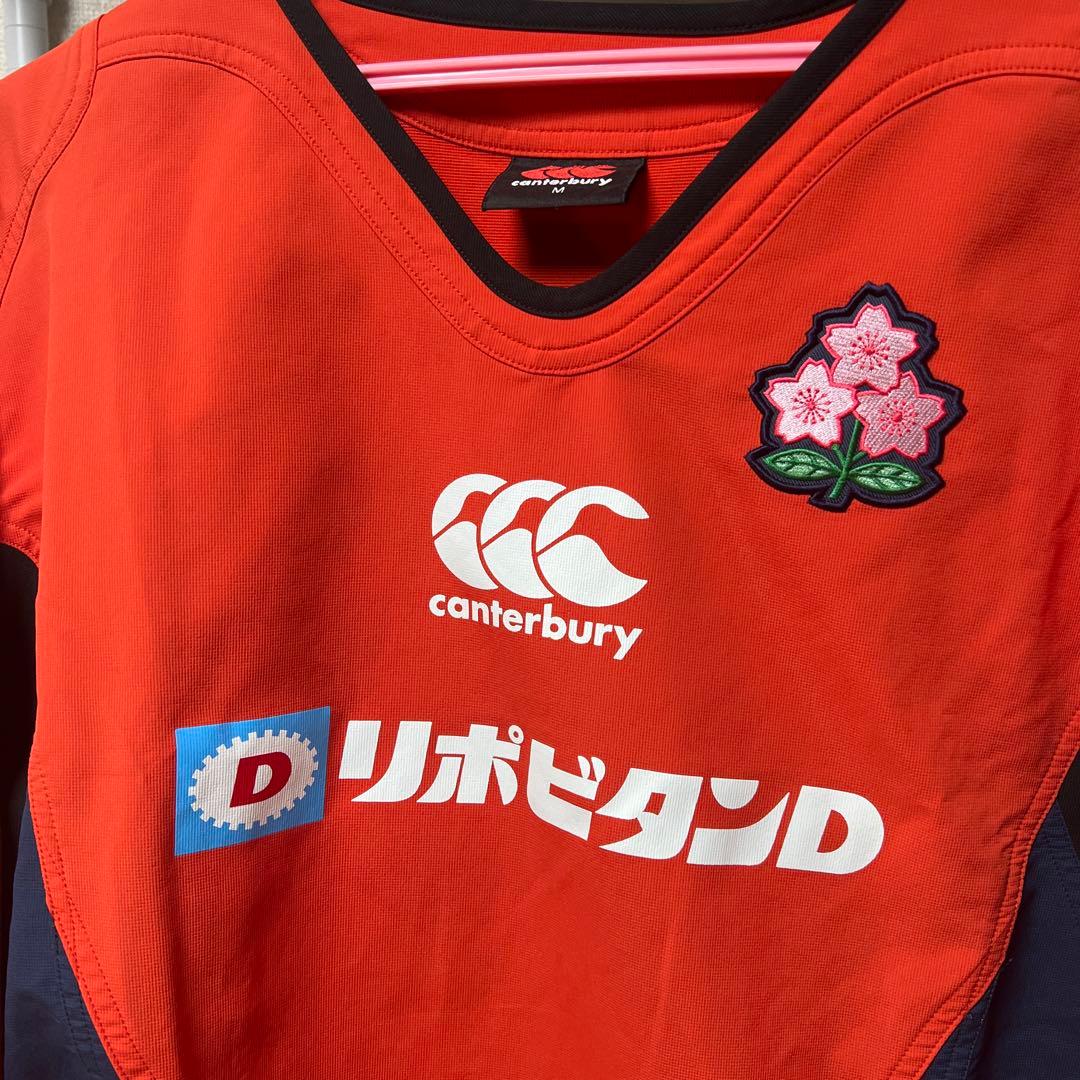 カンタベリー 日本代表 ラグビー M ジャパン プラクティス ジャージ ウェア