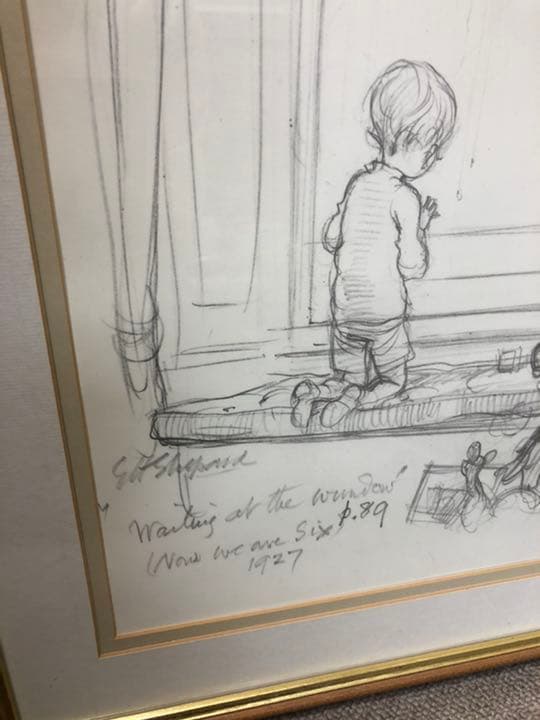 くまのプーさん　原画？original drawing