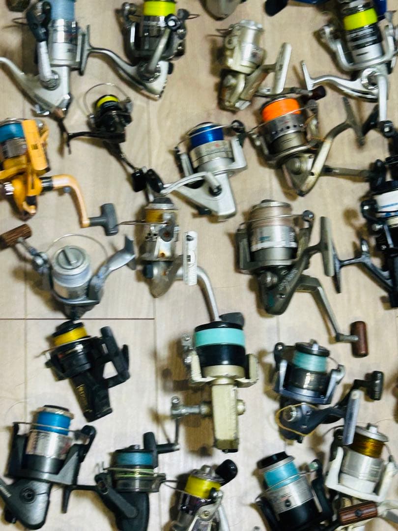 スピニングリール セット 96個 ジャンク