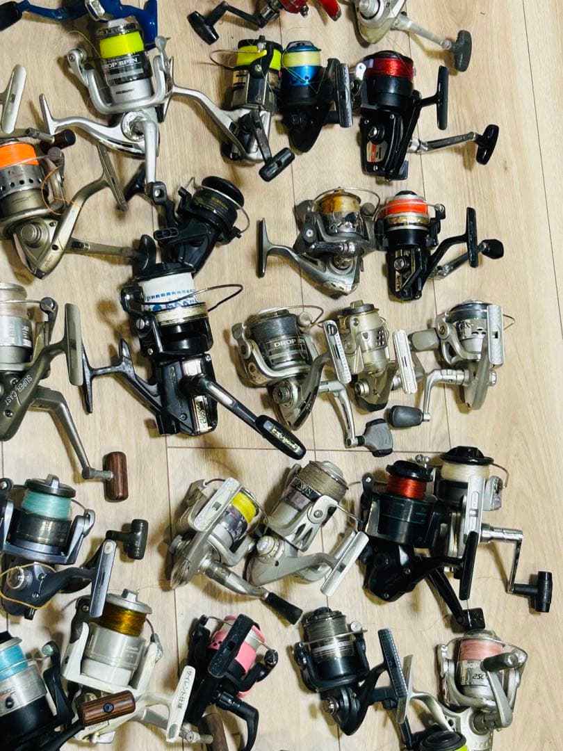 スピニングリール セット 96個 ジャンク