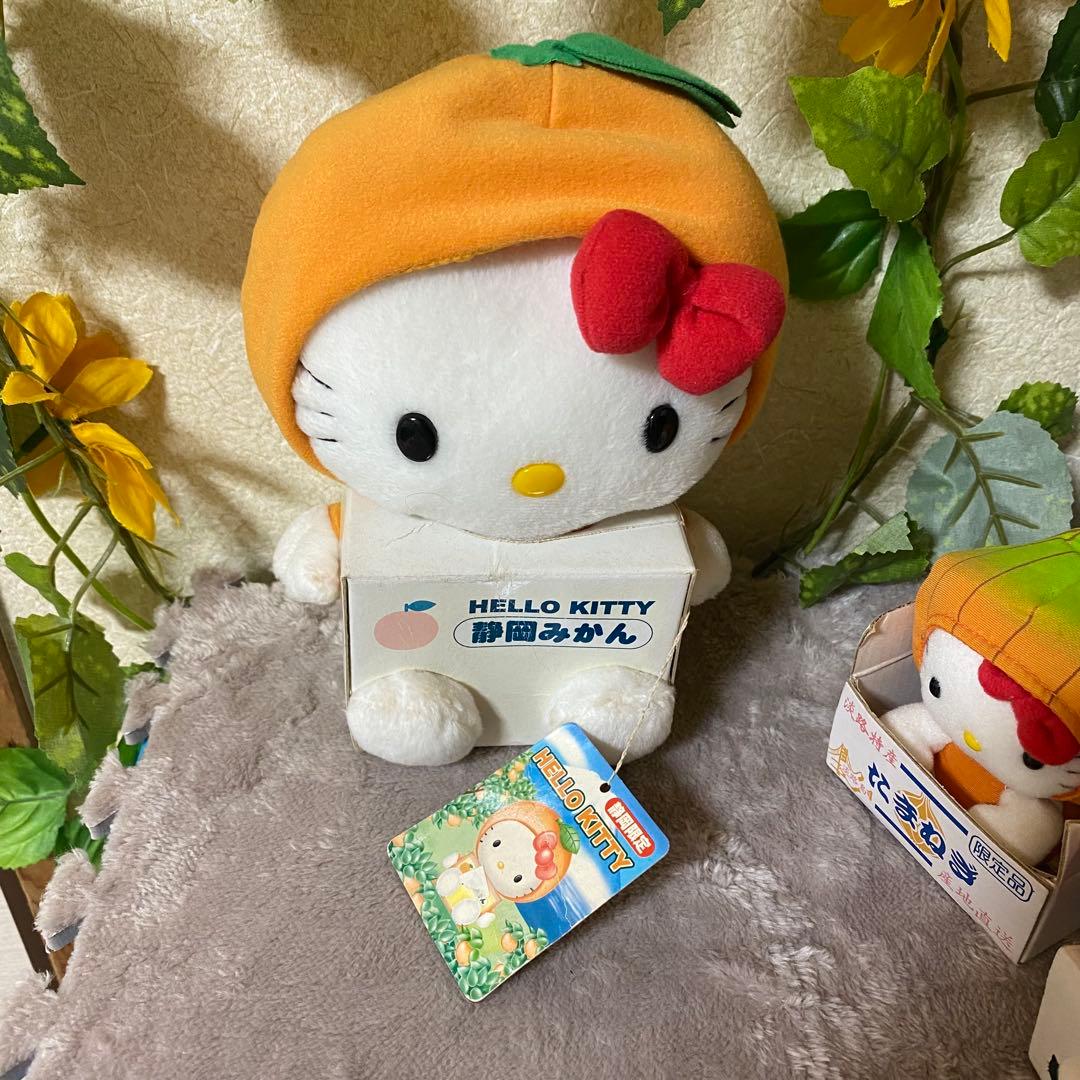希少　ご当地キティたまねぎ静岡みかん静岡いちごぬいぐるみキーホルダーまとめ