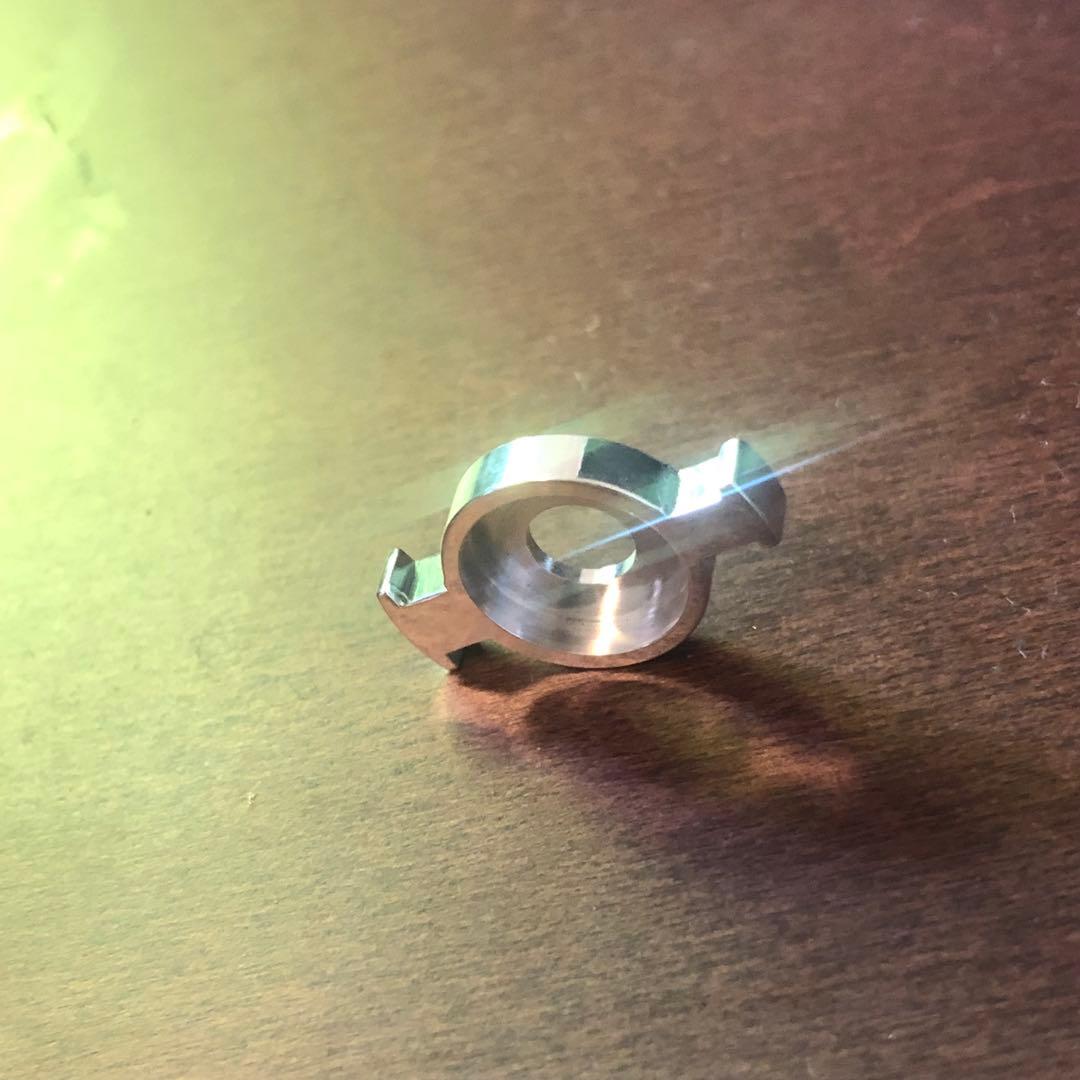 現行Vincent Bach(180シリーズ)用、総銀製トランペットバルブガイド