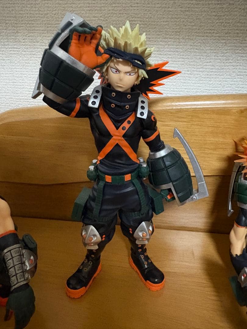 爆豪勝己　緑谷出久　フィギアセット