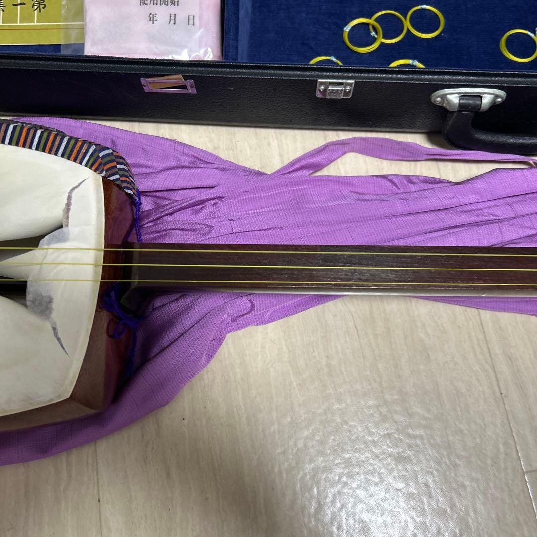 現状品！三味線 本体　ハードケース付き！
