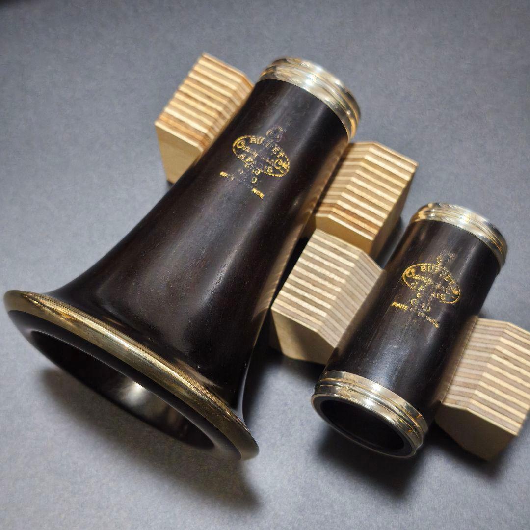 中古美品 クランポン R13-SP クラリネット 革タンポ メンテ済 軽量ケース