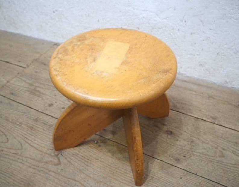 1030 ヴィンテージ　回転椅子　イス　チェア　スツール　古家具　古道具　レトロ