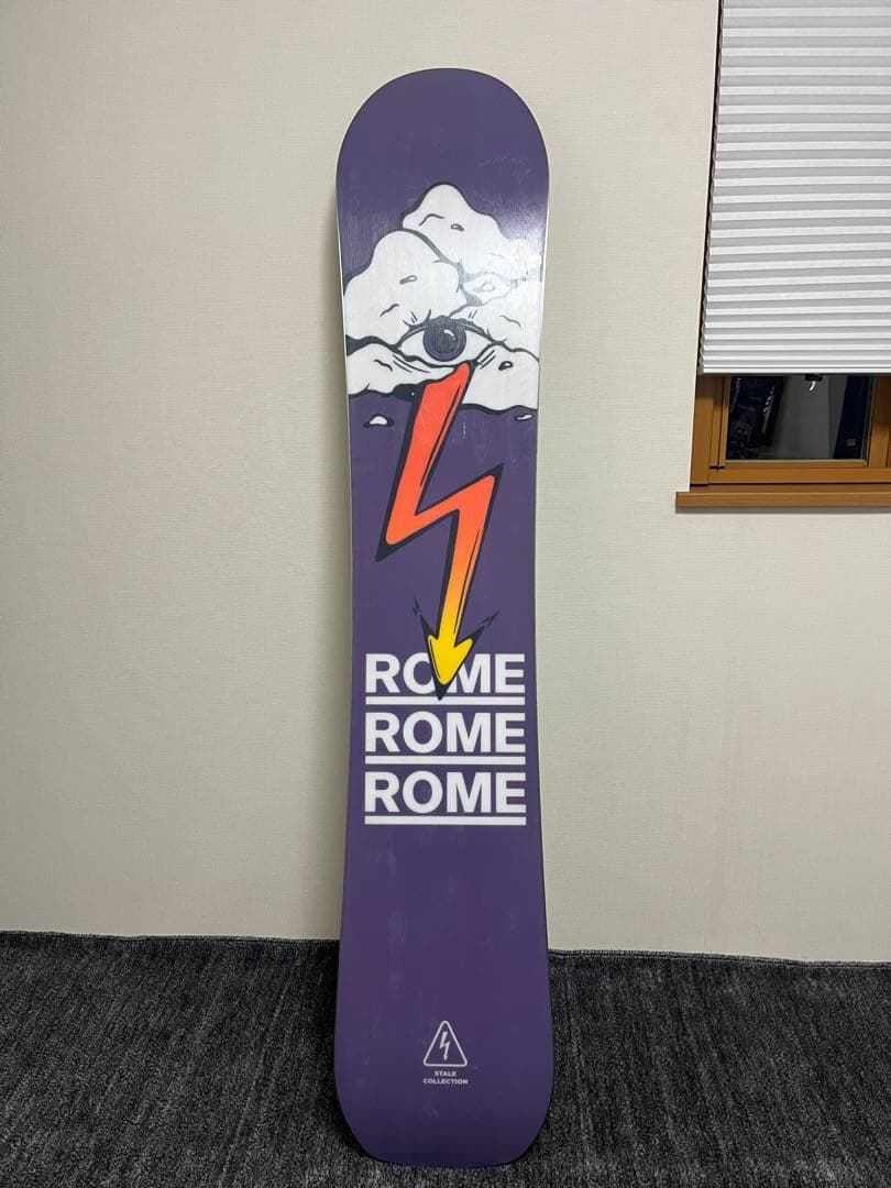 ROME スノーボード STALE CREWZER 155