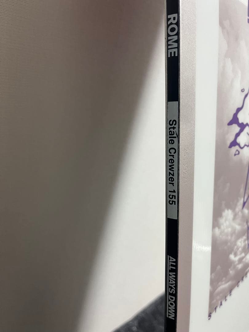 ROME スノーボード STALE CREWZER 155