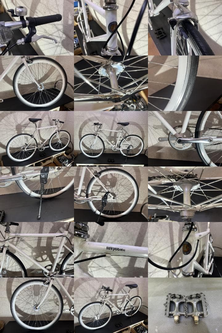 tokyobike 26インチ　シングル　ホワイト　S　citycycle