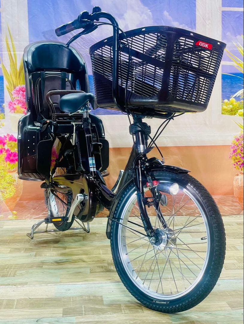 週末限定！パナソニックギュット⭐️13AH！子供乗せ電動アシスト自転車Y3260