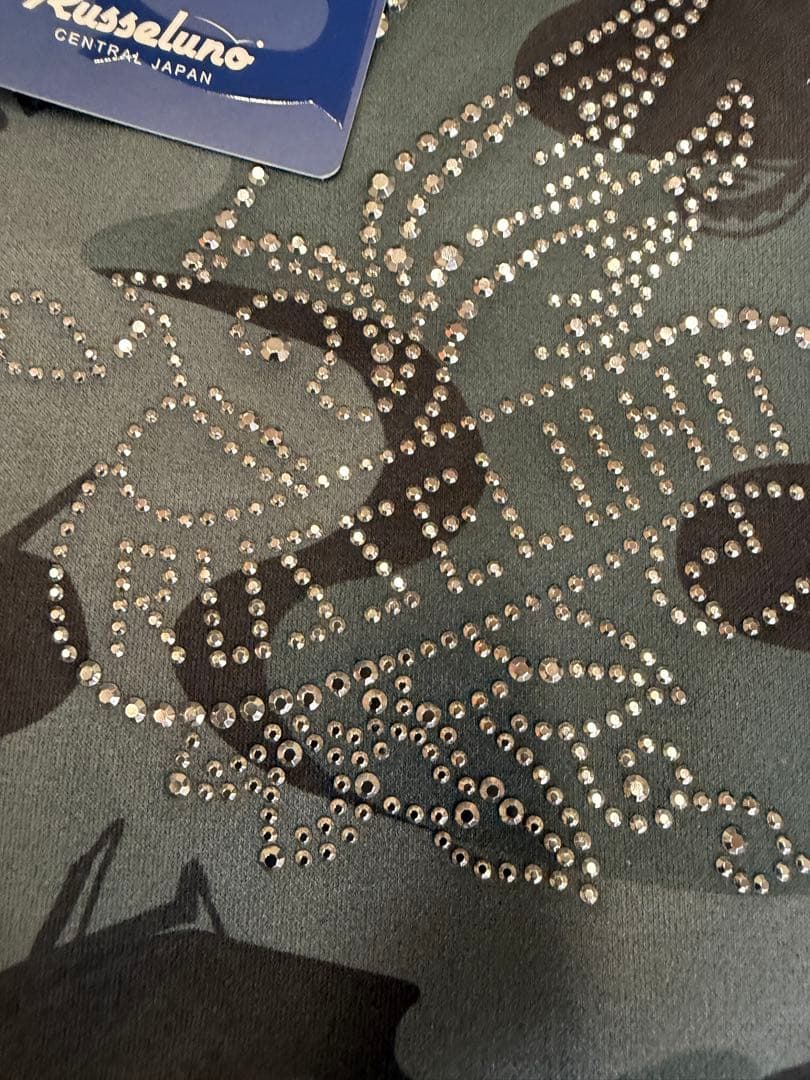 新品正規品【RUSSELUNO/5】スカジャン風ジャケット裏起毛フリースルチャ