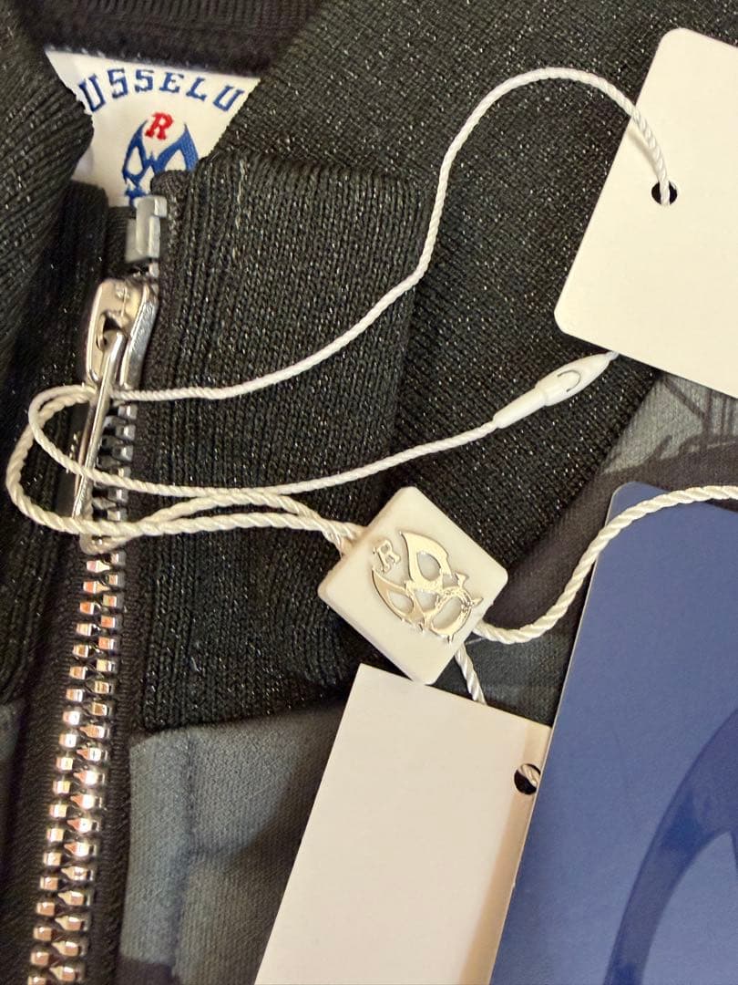 新品正規品【RUSSELUNO/5】スカジャン風ジャケット裏起毛フリースルチャ