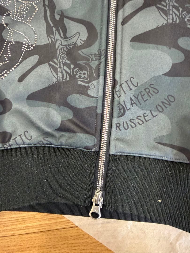 新品正規品【RUSSELUNO/5】スカジャン風ジャケット裏起毛フリースルチャ