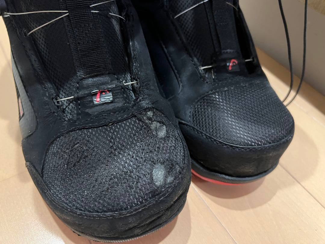 スノボ　スノーボード　ブーツ　HEAD 26cm ブラック　レッド