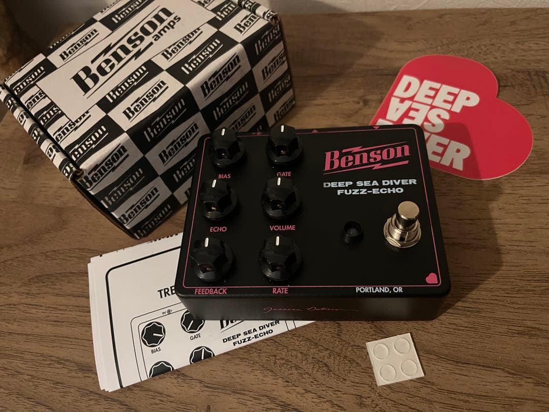 【ほぼ未使用】Benson DEEP SEA DIVER FUZZ-ECHO