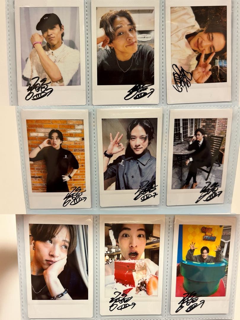 山口託矢 ランダムチェキ 2023年〜 直筆サイン入り