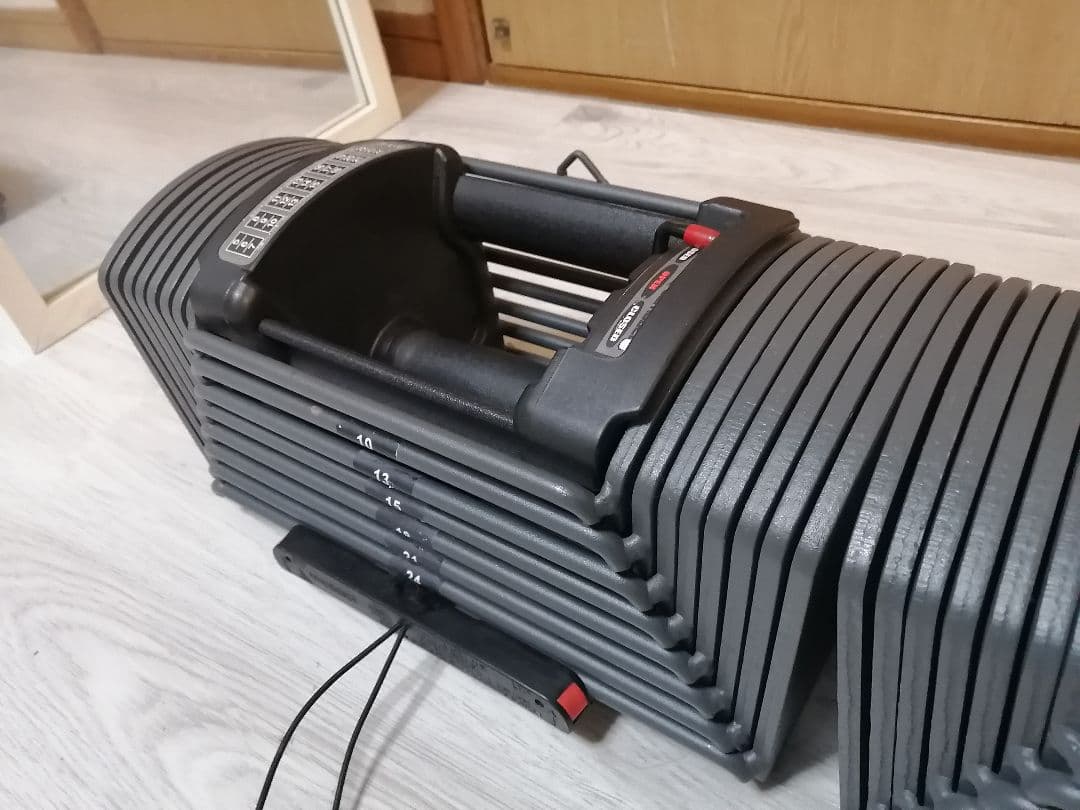 送料込！TOP FILM 可変式ブロックダンベル 26kg ②トップフィルム