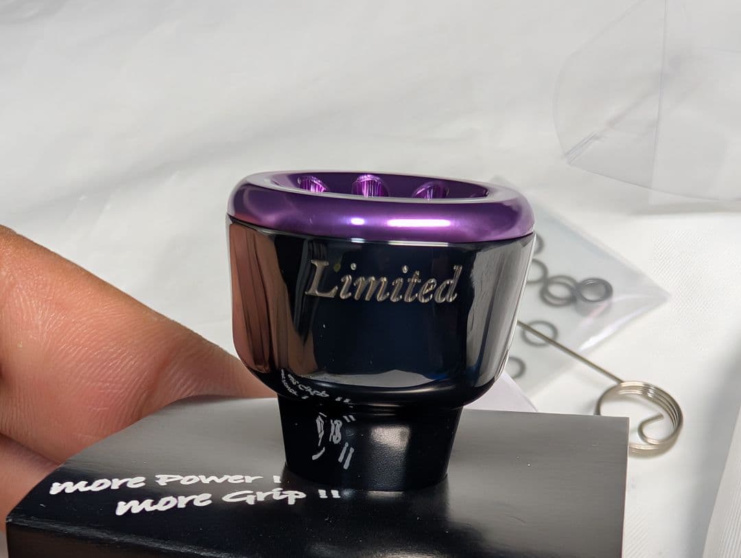 新品　限定 　管301GF ブラック パープル リブレ フォルテシモ