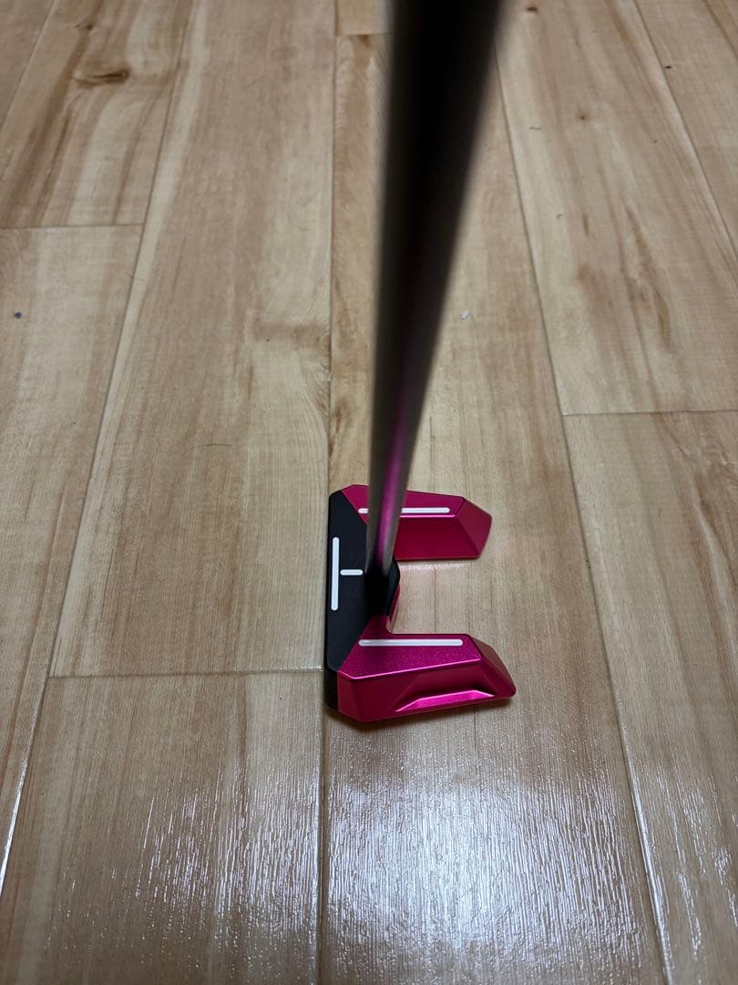 Burke Golf Ai ZERO ゼロトルクパター　ピンク