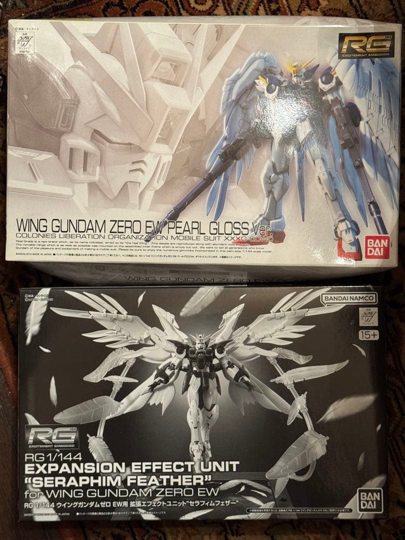 RG ウイングガンダムゼロ EW パールグロスVer. エフェクトパーツ セット