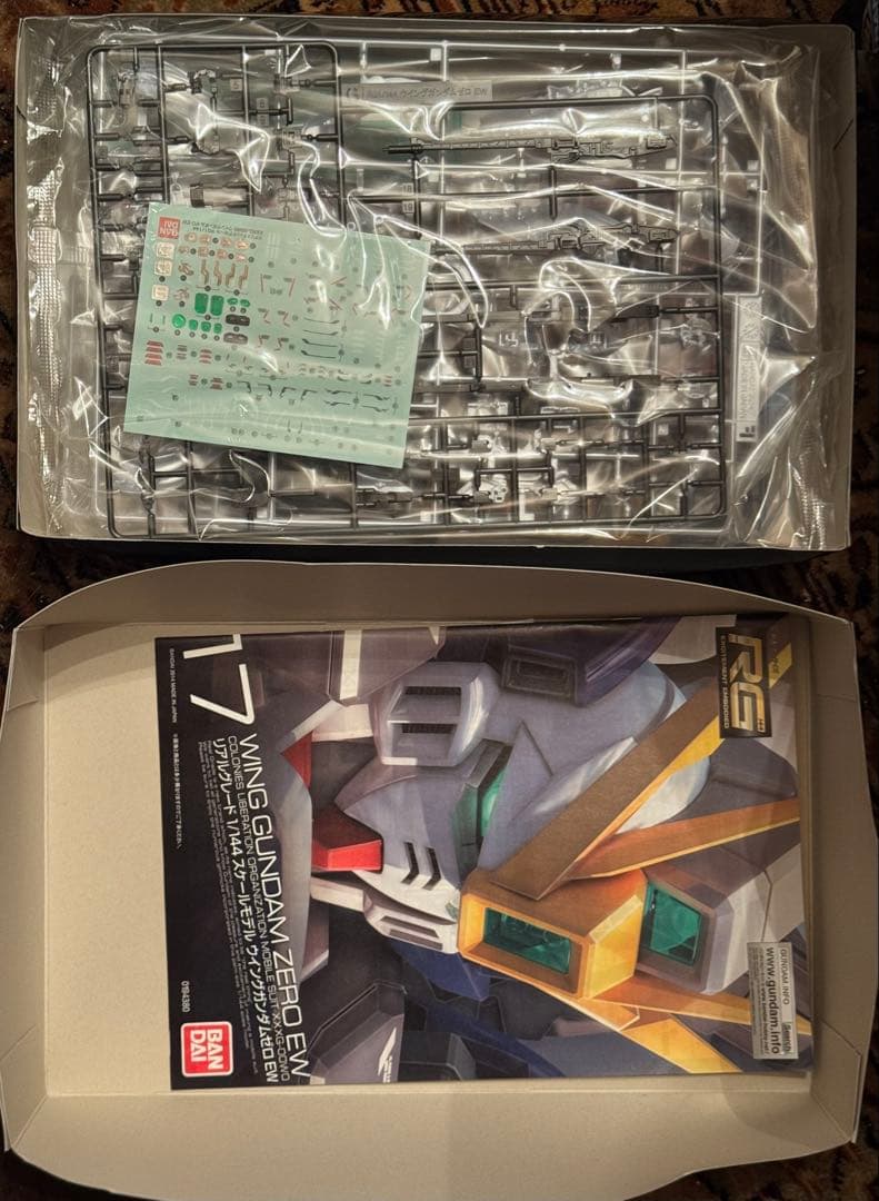 RG ウイングガンダムゼロ EW パールグロスVer. エフェクトパーツ セット