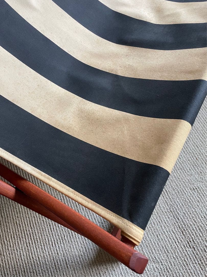 ★ フランス製　天然木　デッキチェア　　　リクライニングチェア　ガーデンチェア