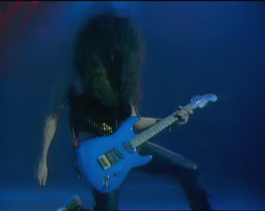 Jake E Lee　Charvel　 Blue Burst　ジェイクeリー