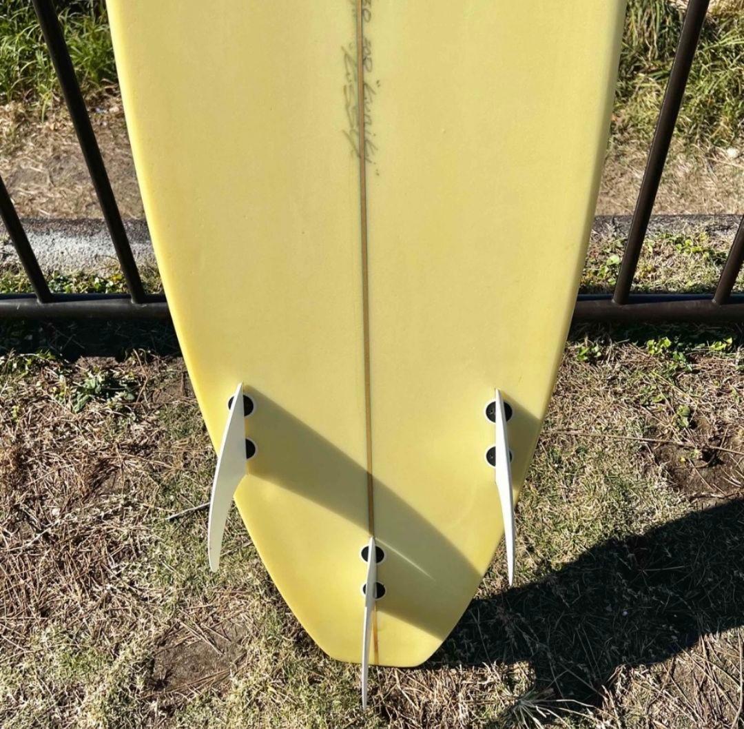 イエロー トライフィン ショートボード